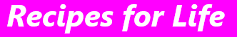 Kat Heil Recipes section header
